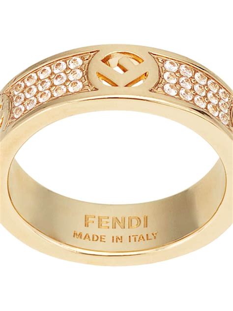 fendi baguette ring on hand|fendi ring gold.